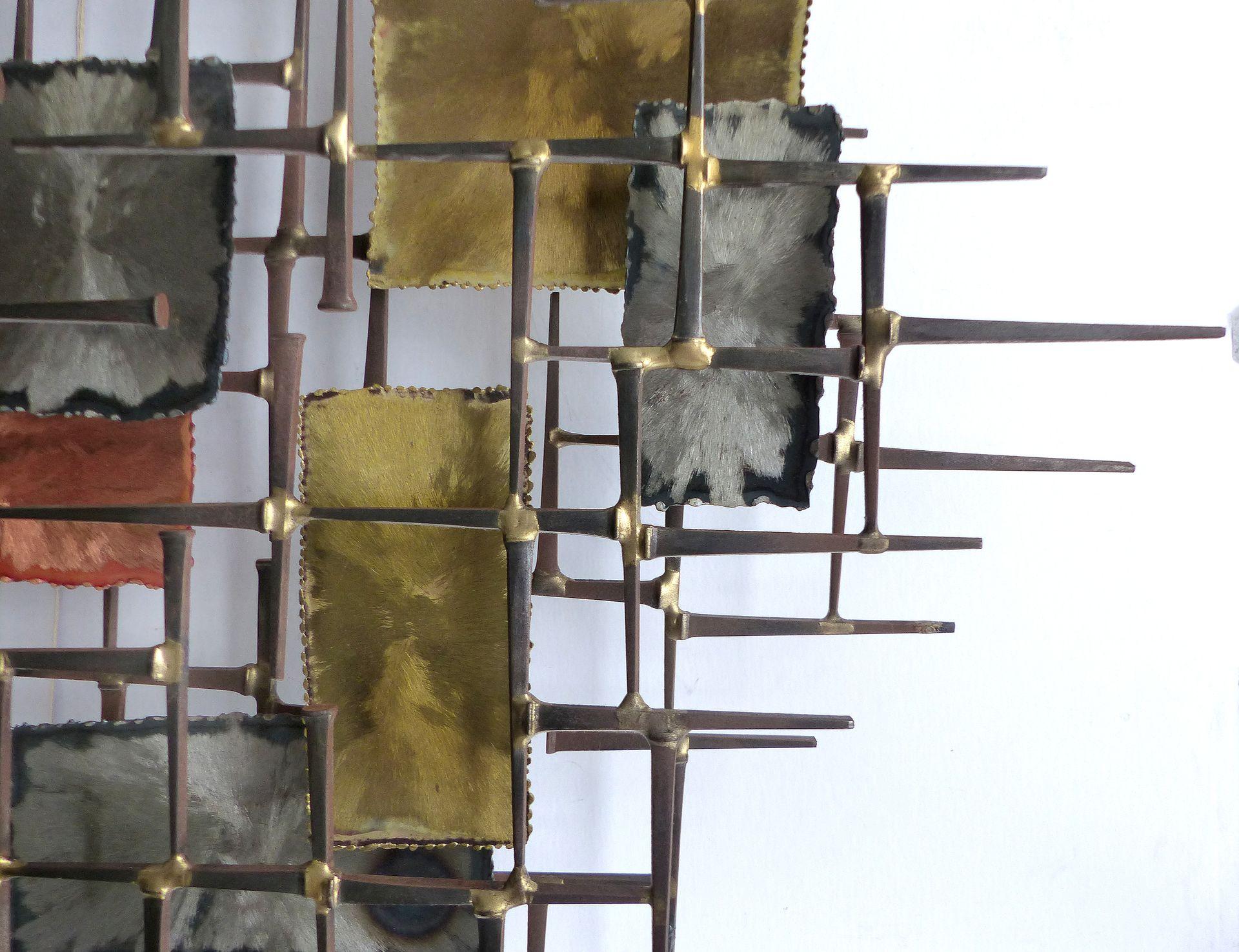 Midcentury Modern Brutalist Wall Sculpture Modernism